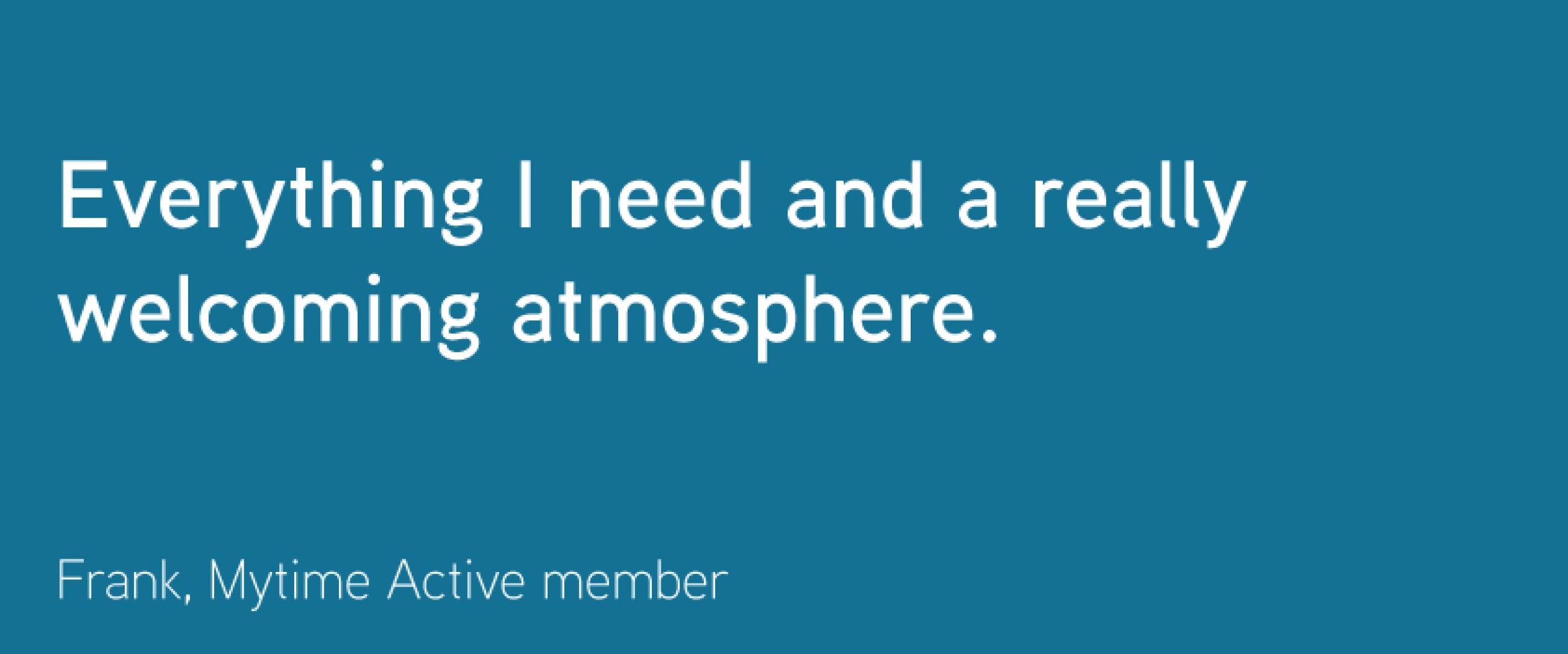 Everything I need...