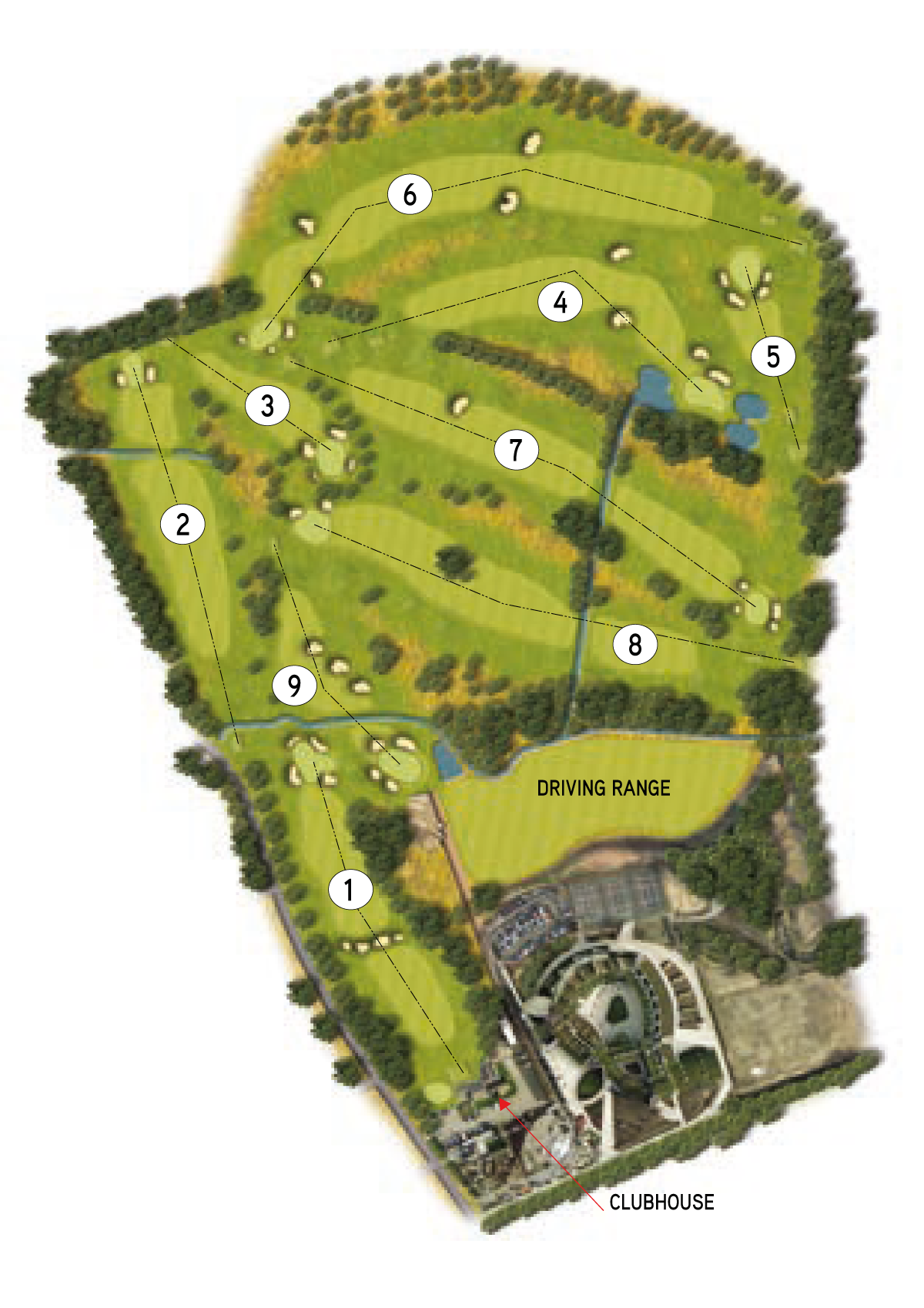 Bromley Golf Centre maps